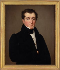 19th-Century English School, Portrait Of A Gentleman
