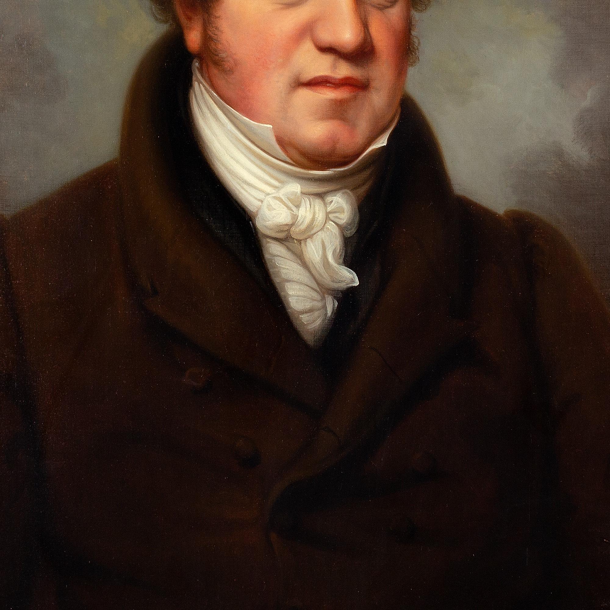 19th-Century English School, Portrait Of Steel Manufacturer James Sanderson 2
