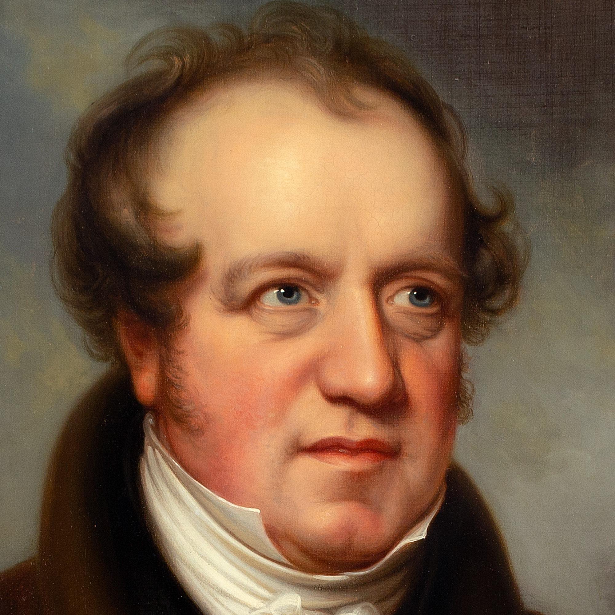 19th-Century English School, Portrait Of Steel Manufacturer James Sanderson 4