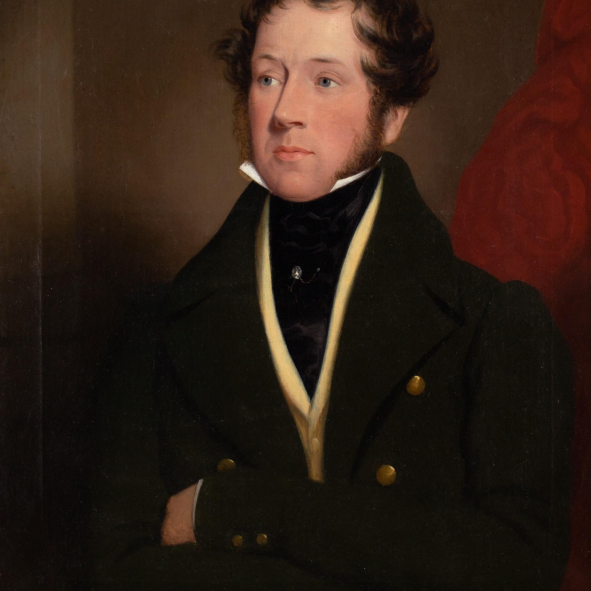 19th-Century English School, Portrait Of William Lewis Henning 3