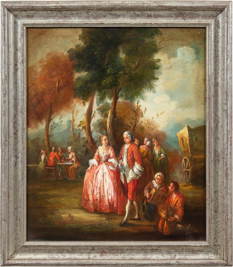 Antique Oil Paintings Dancers - 188 For Sale on 1stDibs