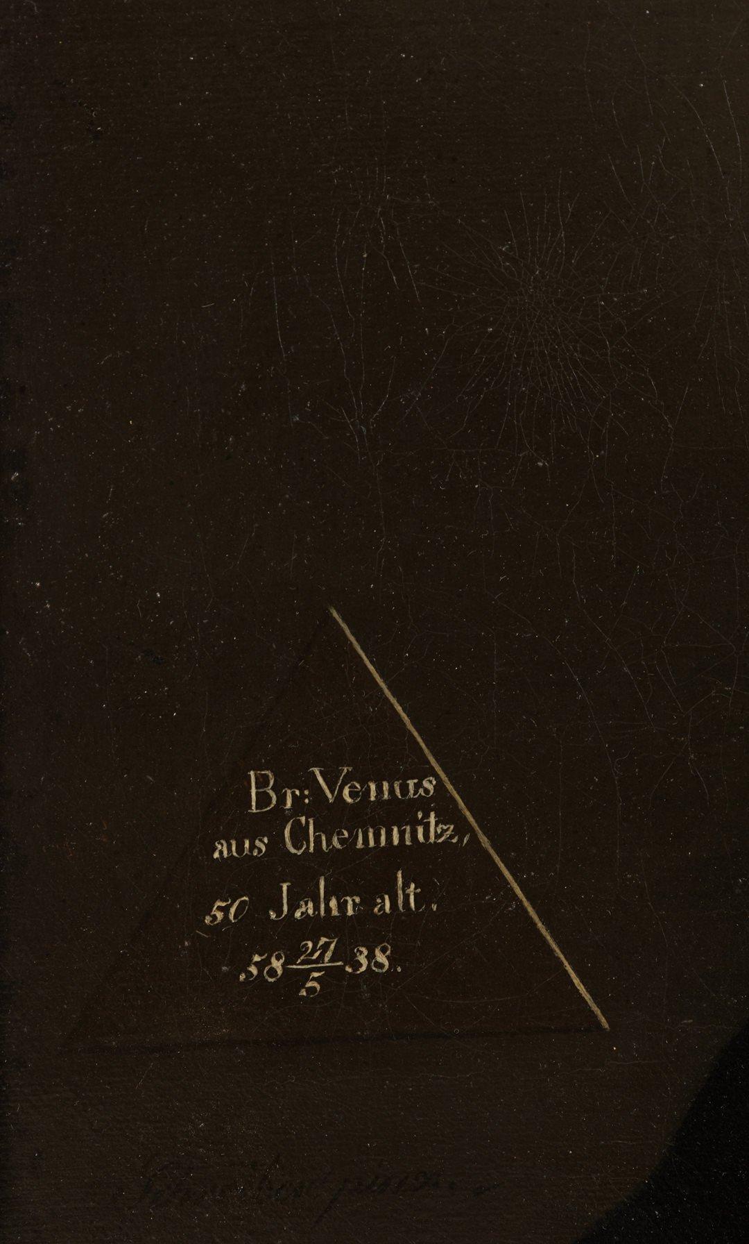 19th Century German School, Caballero con sombrero de copa, 1839 en venta 1