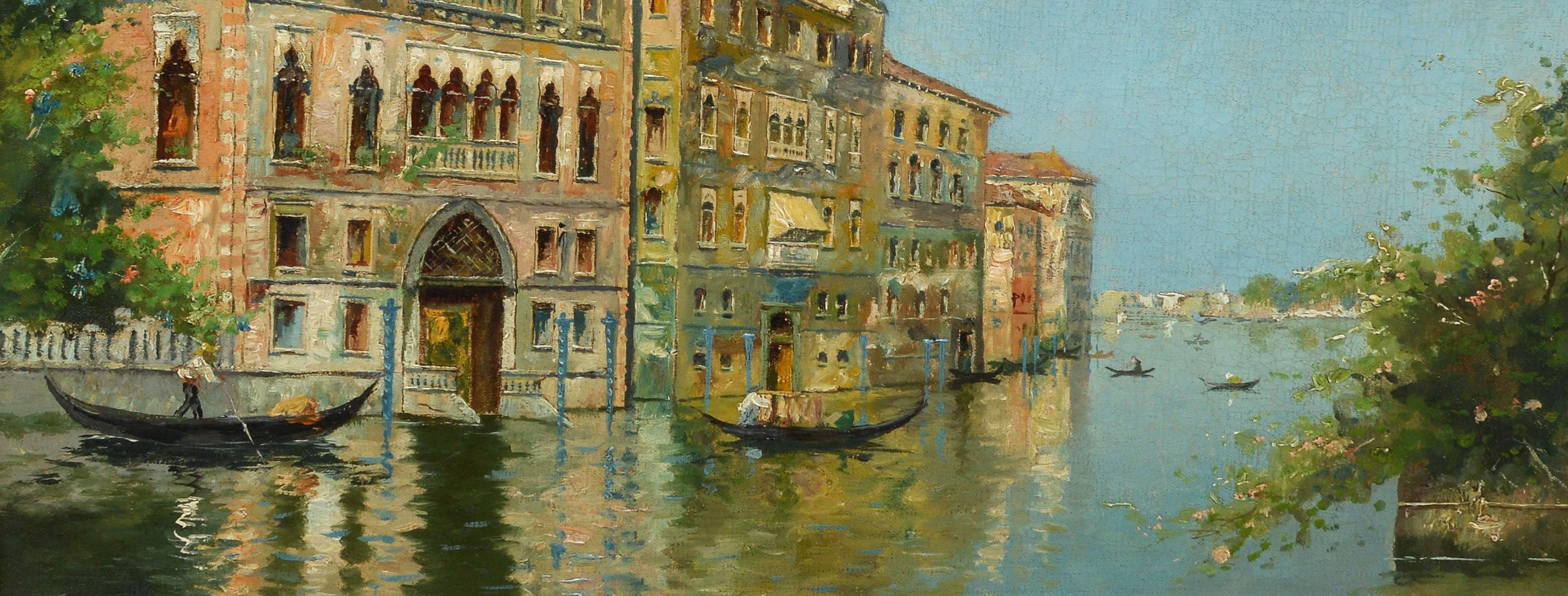 19th Century Impressionist View of Venice Italy 1