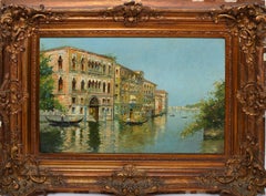19th Century Impressionist View of Venice Italy