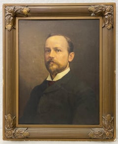 19th Century Male Oil Portrait