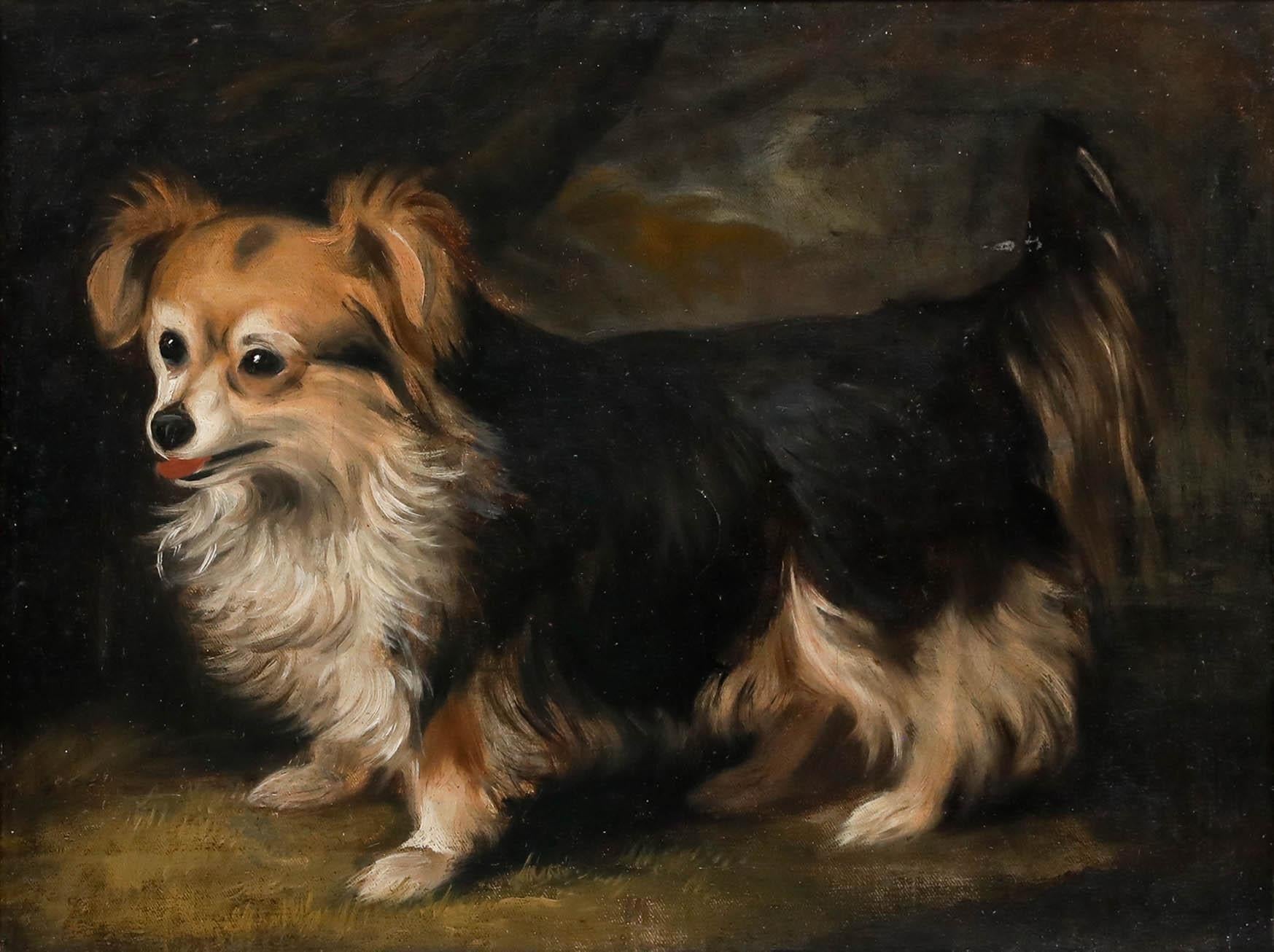 Olio del XIX secolo - Una cappella felice - Painting di Unknown