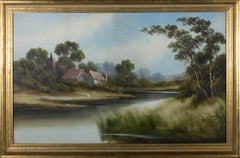 19th Century Oil - By the River