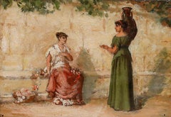 19th Century Oil - Classical Ladies
