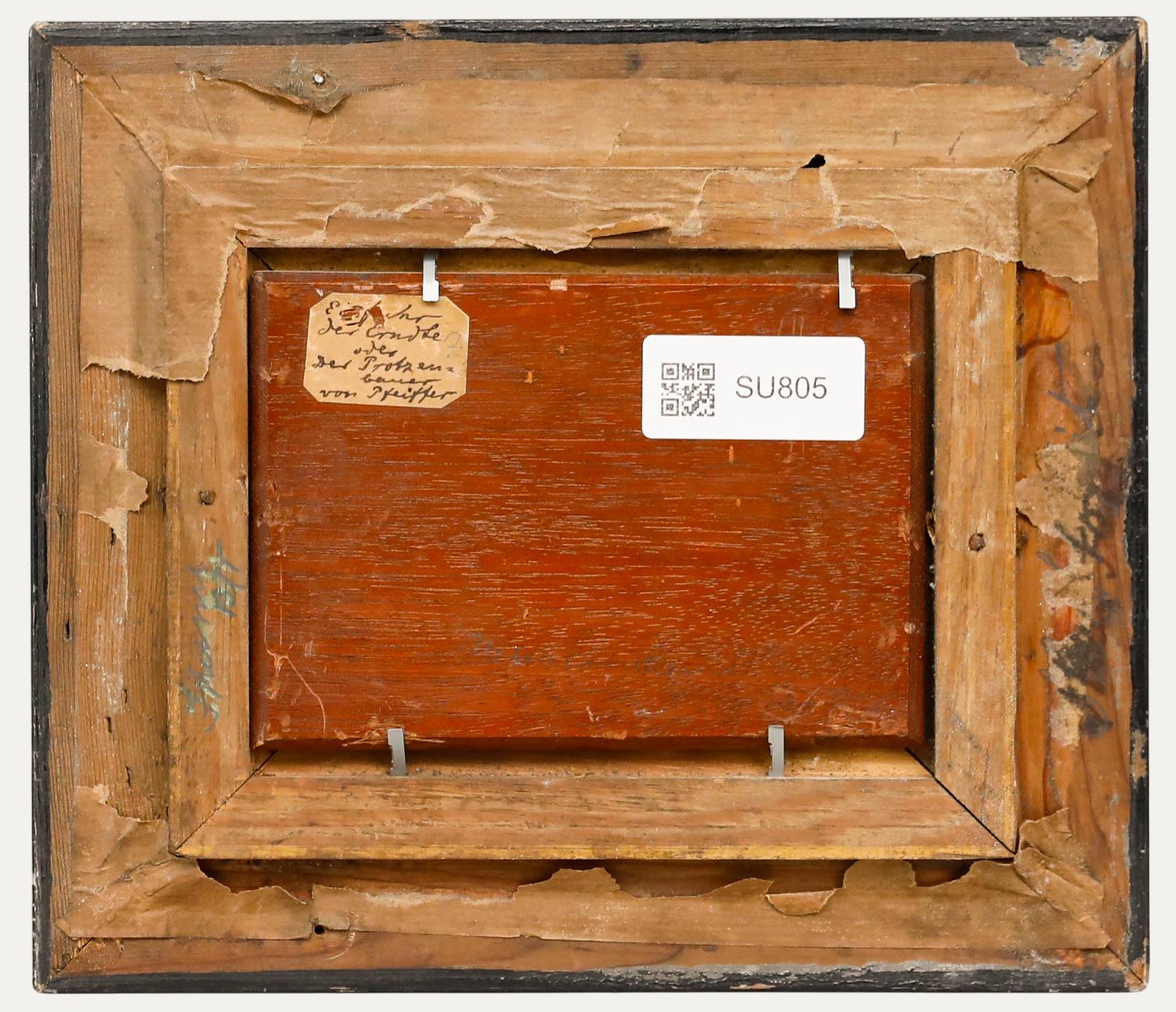 Öl des 19. Jahrhunderts - Das Fahren des Wagens (Schwarz), Figurative Painting, von Unknown