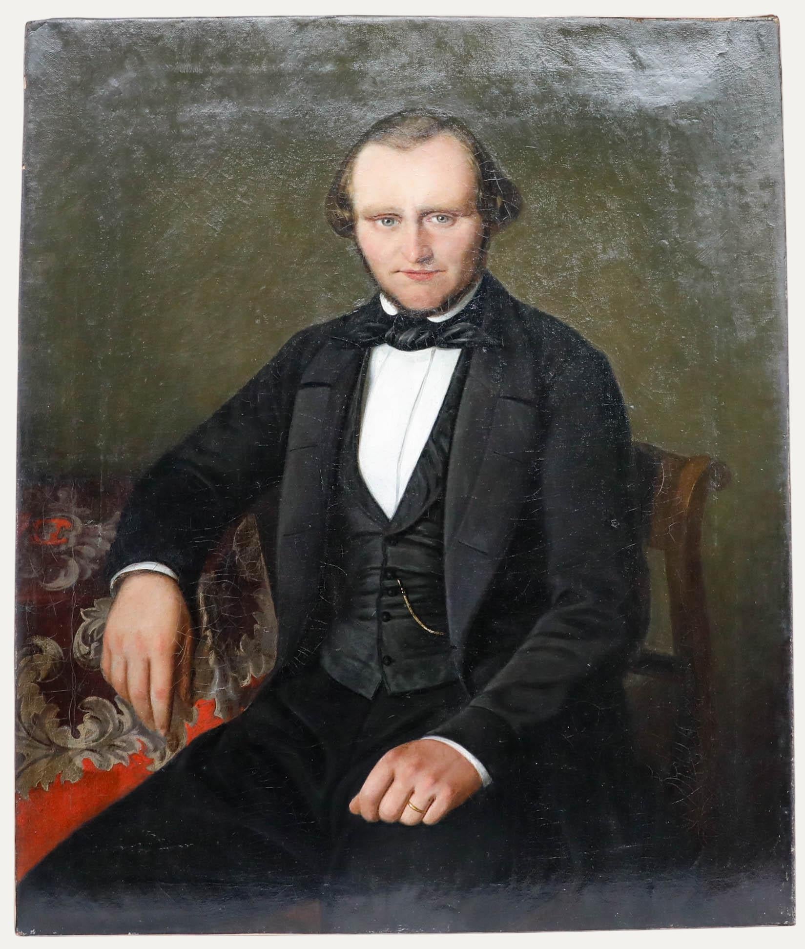 19th Century Oil - Gentleman of the House