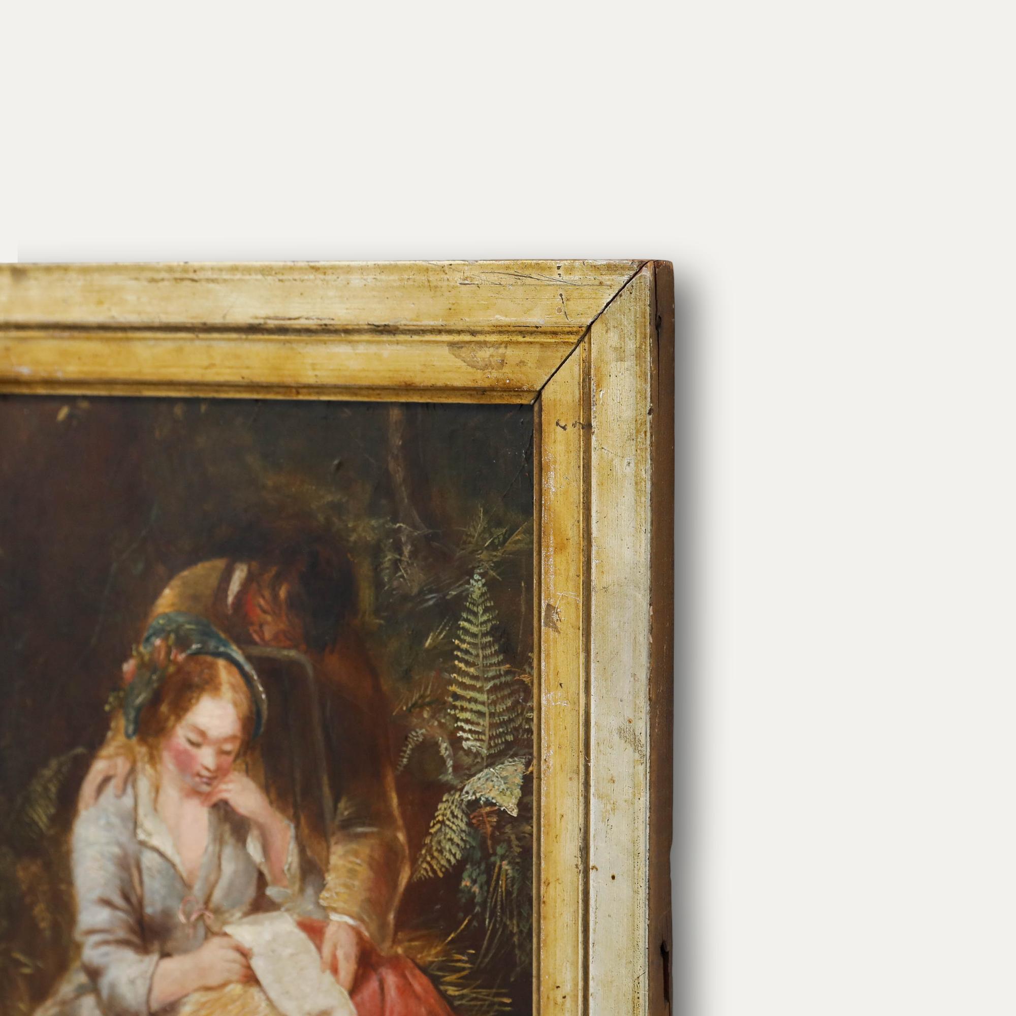 19th Century Oil - Now Polly For Sale 1
