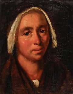 19th Century Oil - Peasant Woman