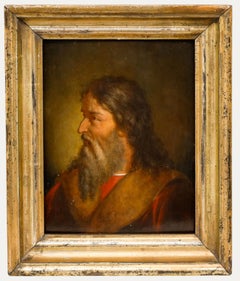 19th Century Oil - Portrait of a Scholar
