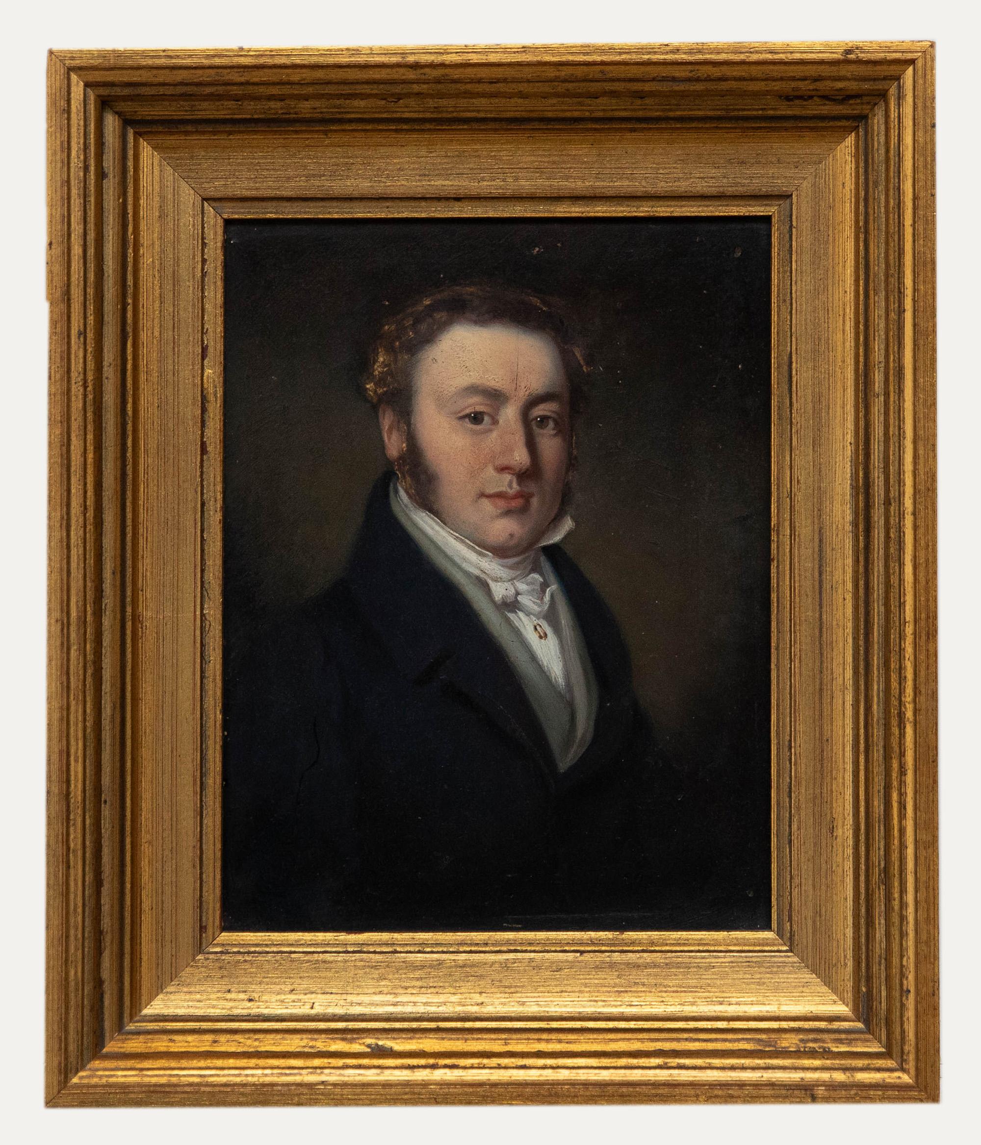Unknown - 19th Century Oil - Portrait of a Young Gentleman For Sale at ...