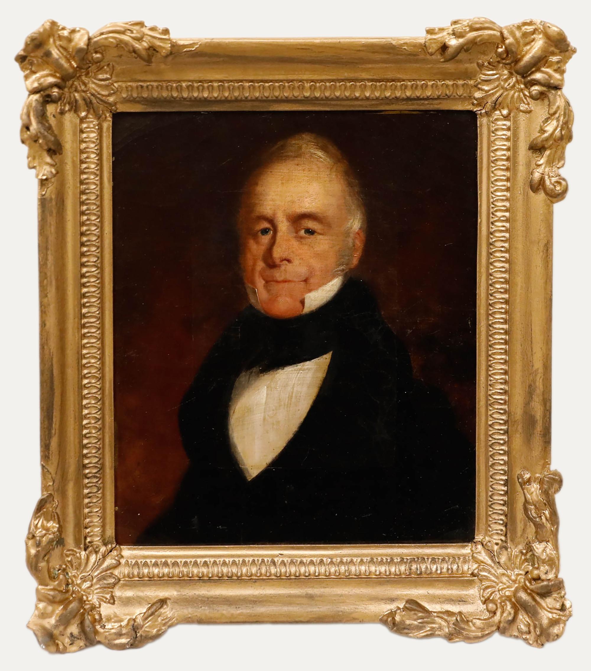 Unknown - 19th Century Oil - Portrait of An English Gentleman For Sale ...