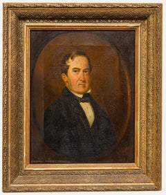 19th Century Oil - Portrait of Frederic Charles Spenser