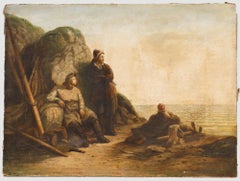 19th Century Oil - Smugglers