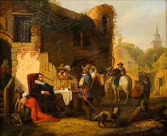 19th Century Oil - The Dutch Guard