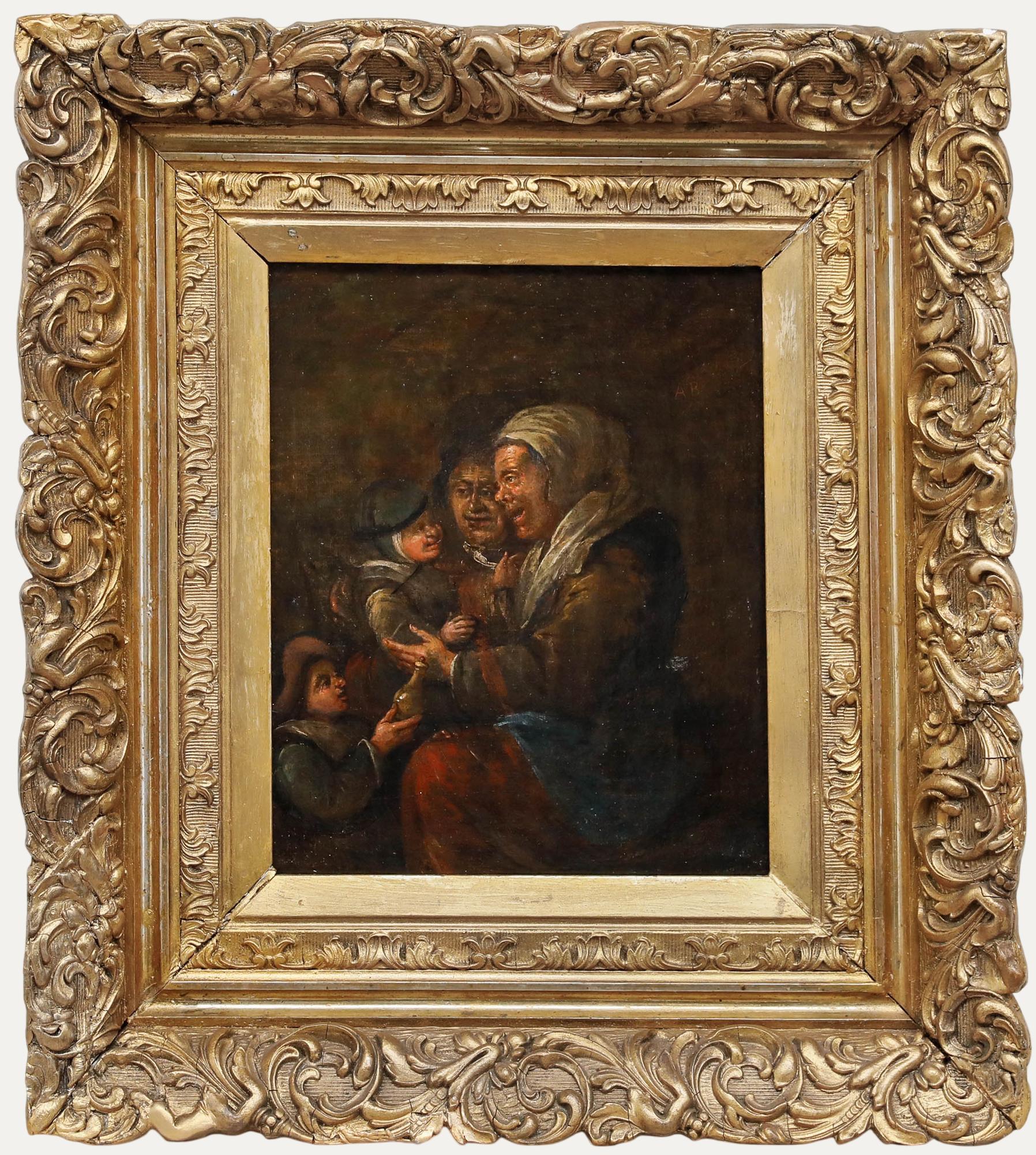 19th Century Oil - The Family