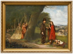 19th Century Oil - The Fortune Teller