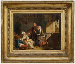 19th Century Oil - The Fortune Teller