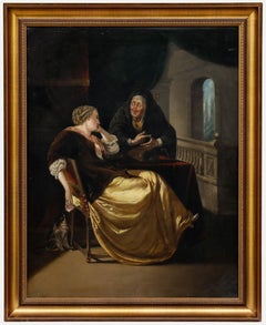 19th Century Oil - The Fortune Teller