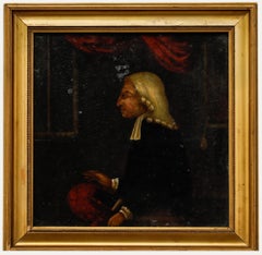 19th Century Oil - The Judge