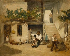 19th Century Oil - The Kitchens