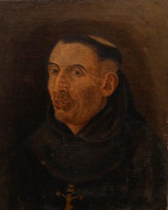 19th Century Oil - The Monk