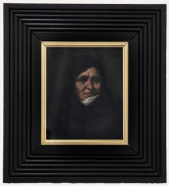 Huile du 19e siècle - The Monk