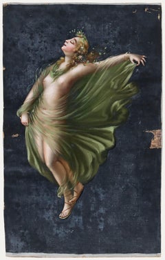 19th Century Oil - The Nymph