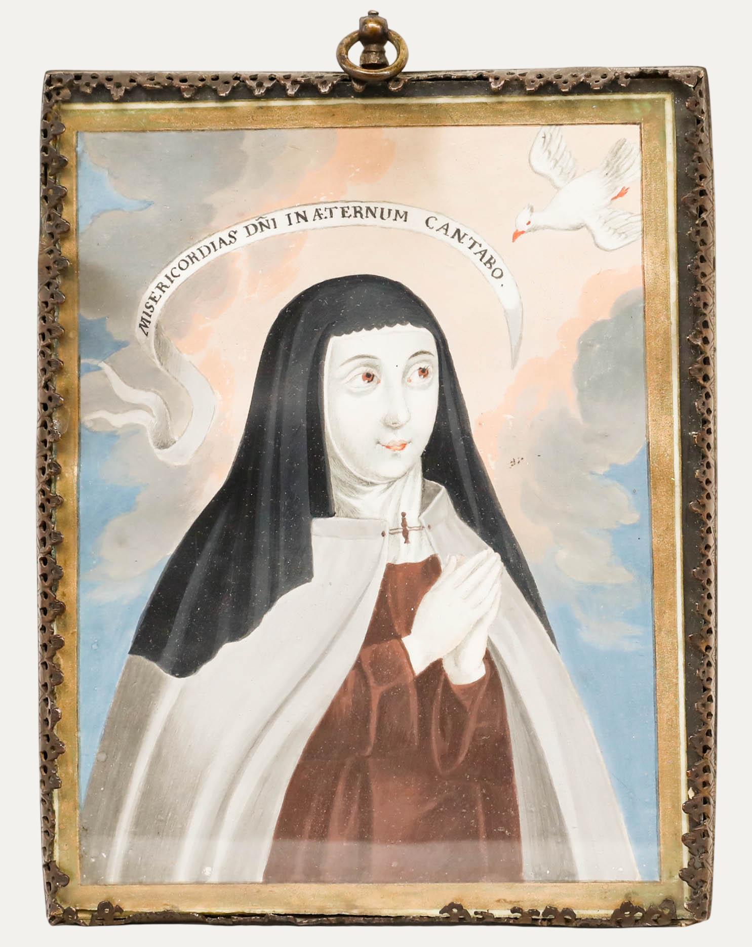 19th Century Oil - The Pious Nun