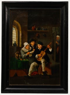 19th Century Oil - The Tavern Guitarist