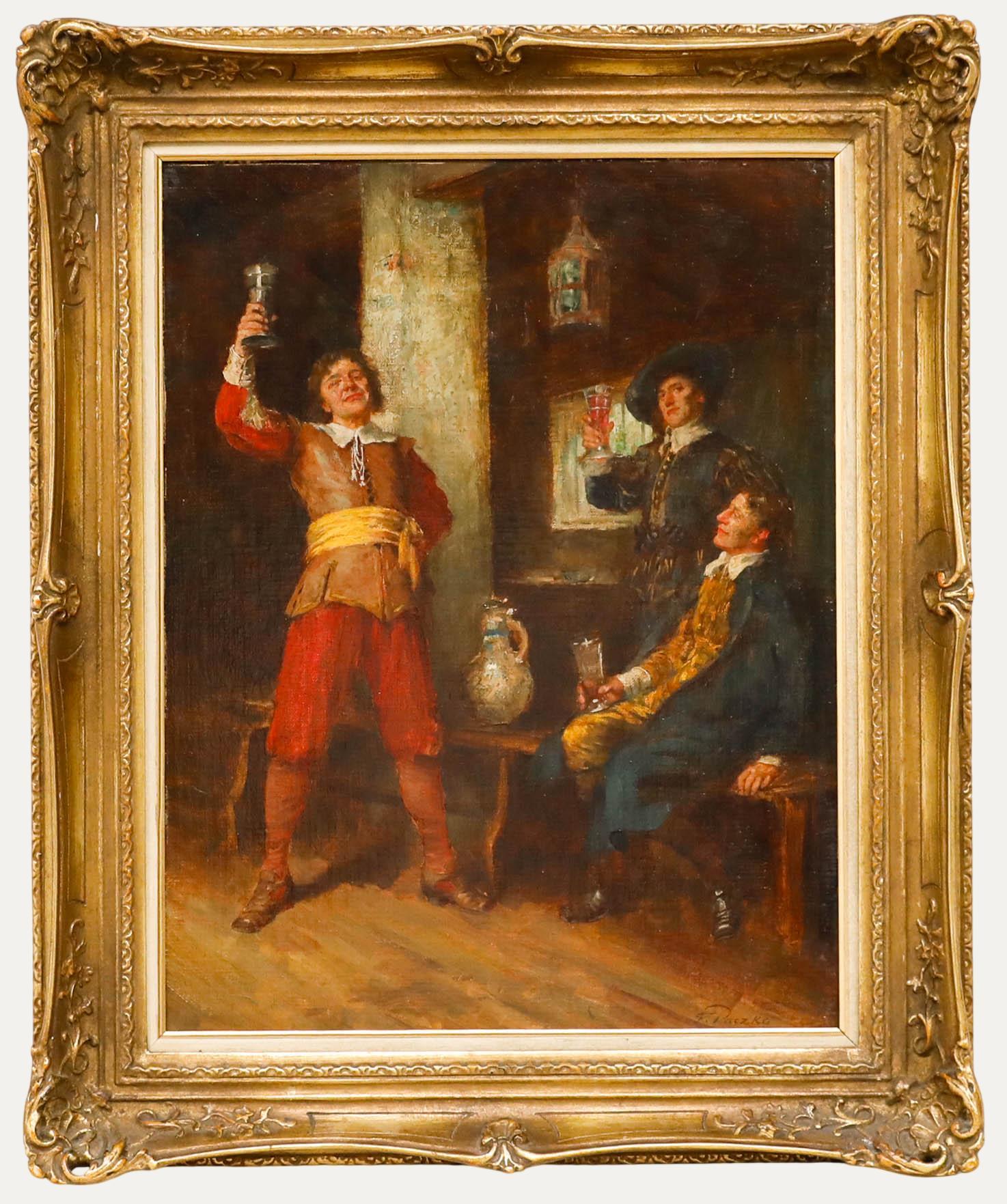 19th Century Oil - The Toast