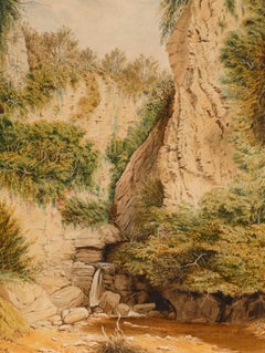 19th Century Oil - The Waterfall