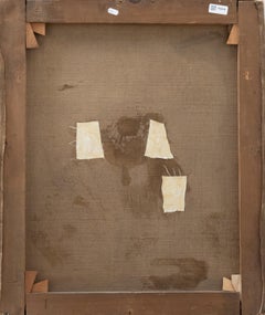 19th Century Oil - Woman with Seashells