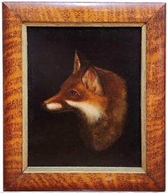 Retrato de un zorro del siglo XIX, Retratos antiguos de animales