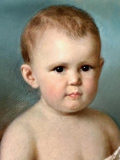 Retrato de un niño del siglo XIX
