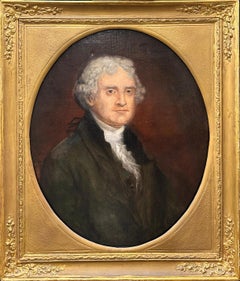 19th Century Portrait of Thomas Jefferson by Unknown Artist