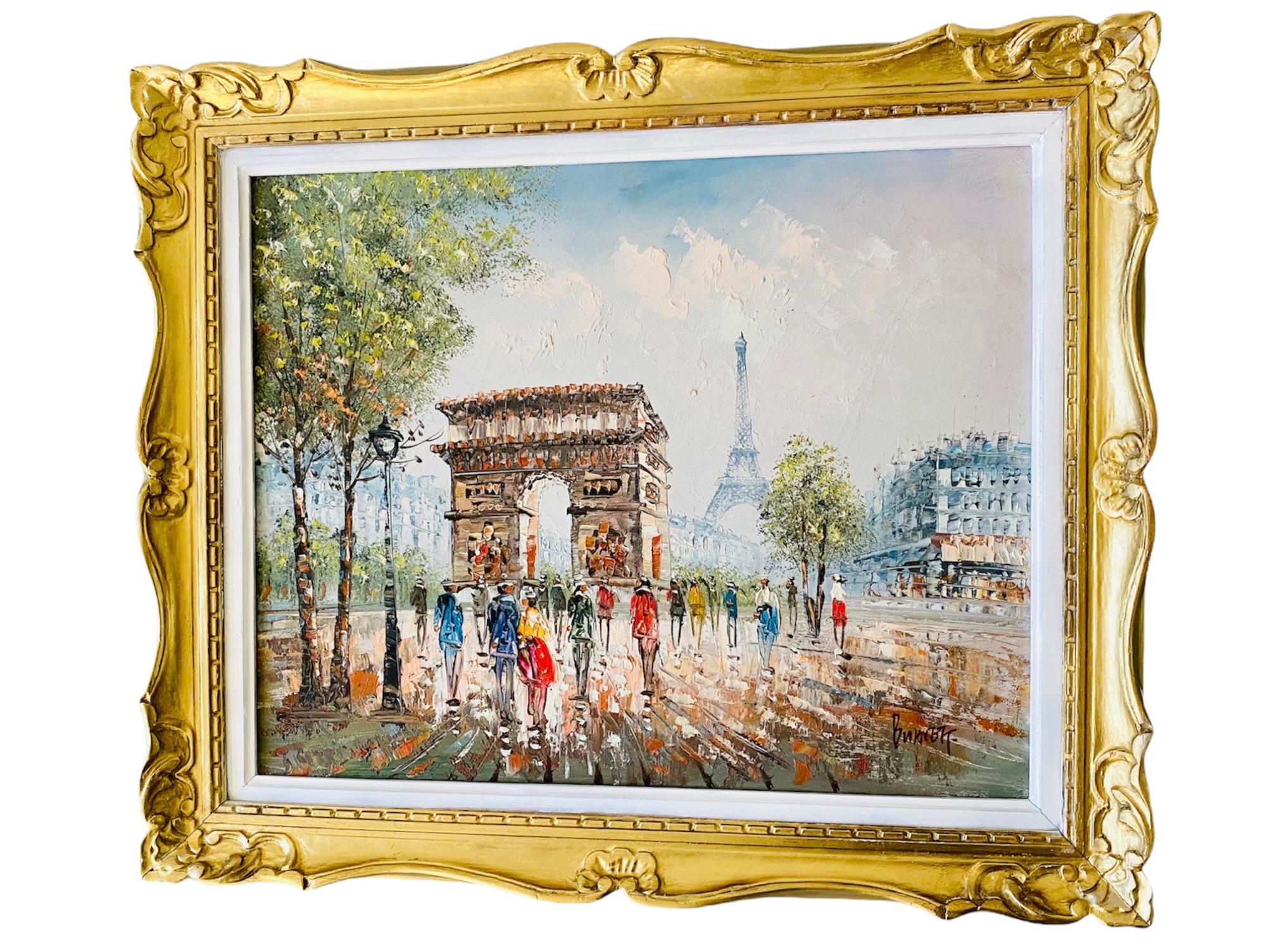 famous impressionist paintings of paris