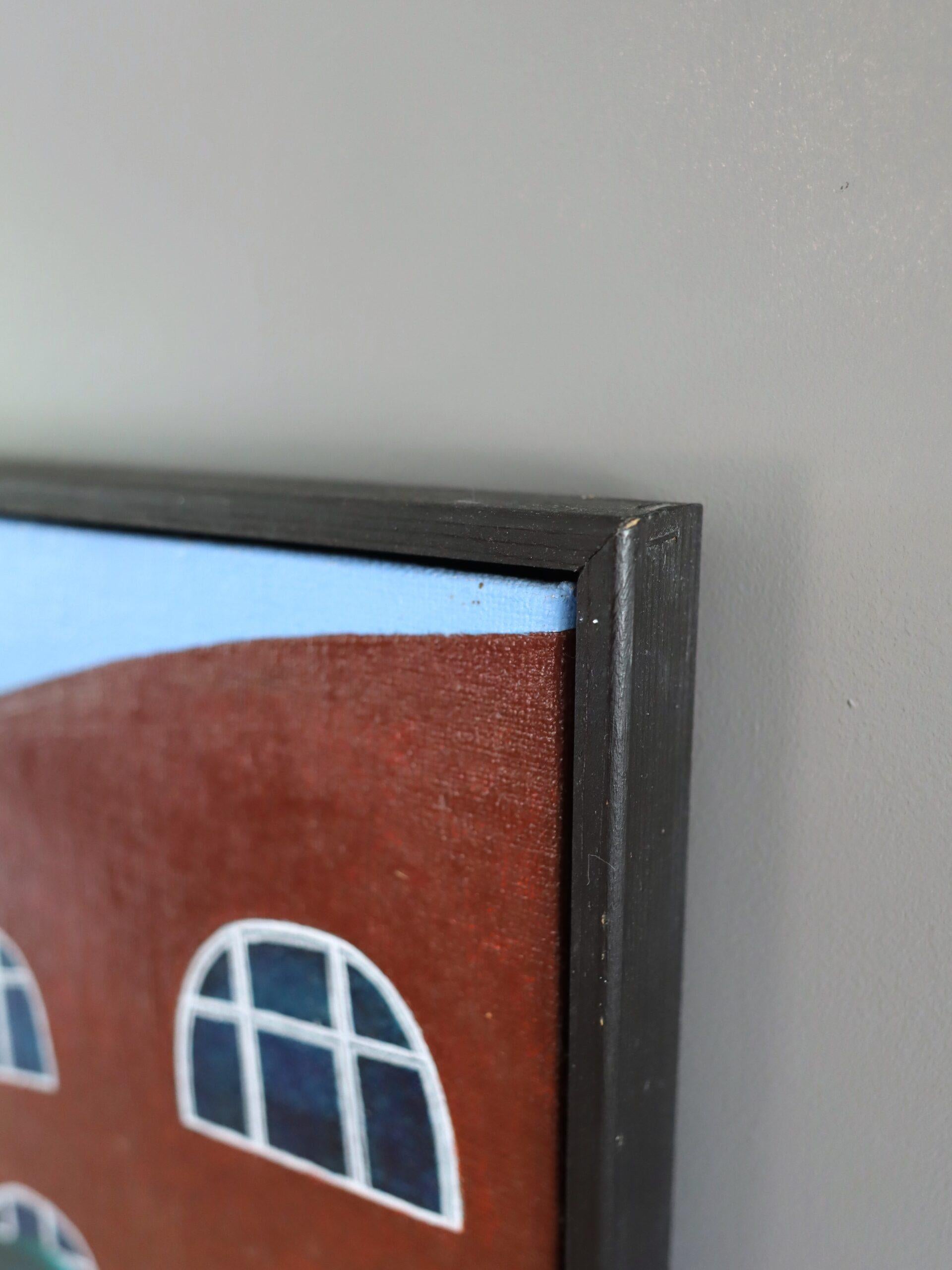 2007 Contemporary Surrealist Oil Painting - When I Dream, No One is Home 3