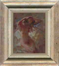 2014 Oil - Seated Female Nude