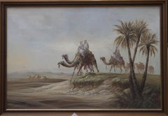 Acryl - Kamelschleppe, 20. Jahrhundert