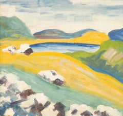 20e siècle Gravure - Vue du Loch