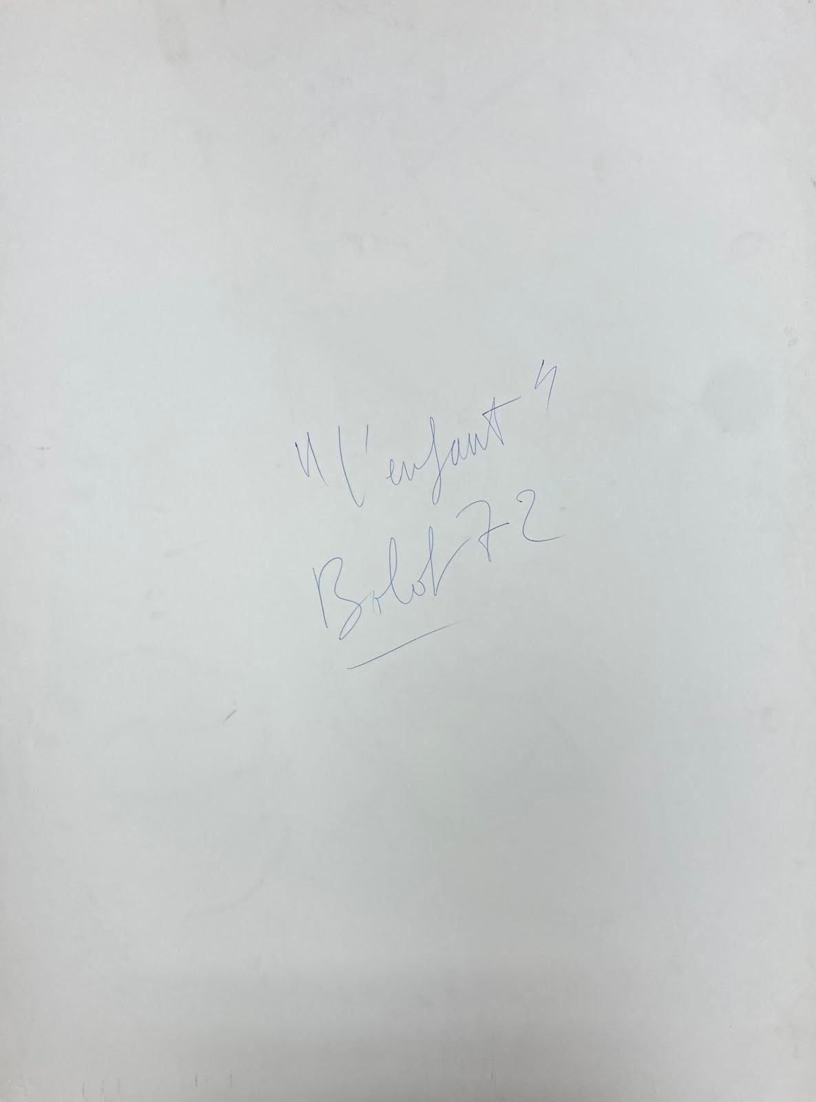 von Paul-Louis Bolot (Französisch 1918-2003)
unterzeichnet
Original-Gouache-Gemälde auf dickem Papier/Karton
ungerahmt
Zustand: sehr gut und solide; die Ränder haben ein paar Wölbungen und Schrammen/Kanteneinrisse, die nach dem Abflachen oder