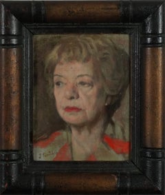 20th Century French School portrait of a lady actress.