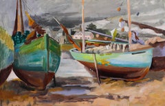 20th Century Oil - fishing Harbour