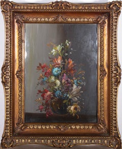 20th Century Oil - Floral Study