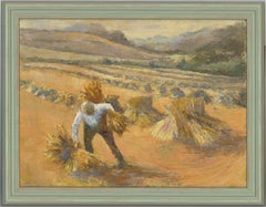 Ölgemälde des 20. Jahrhunderts – „Gathering the Straw“