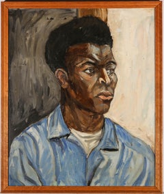 20th Century Oil - Man In Blue